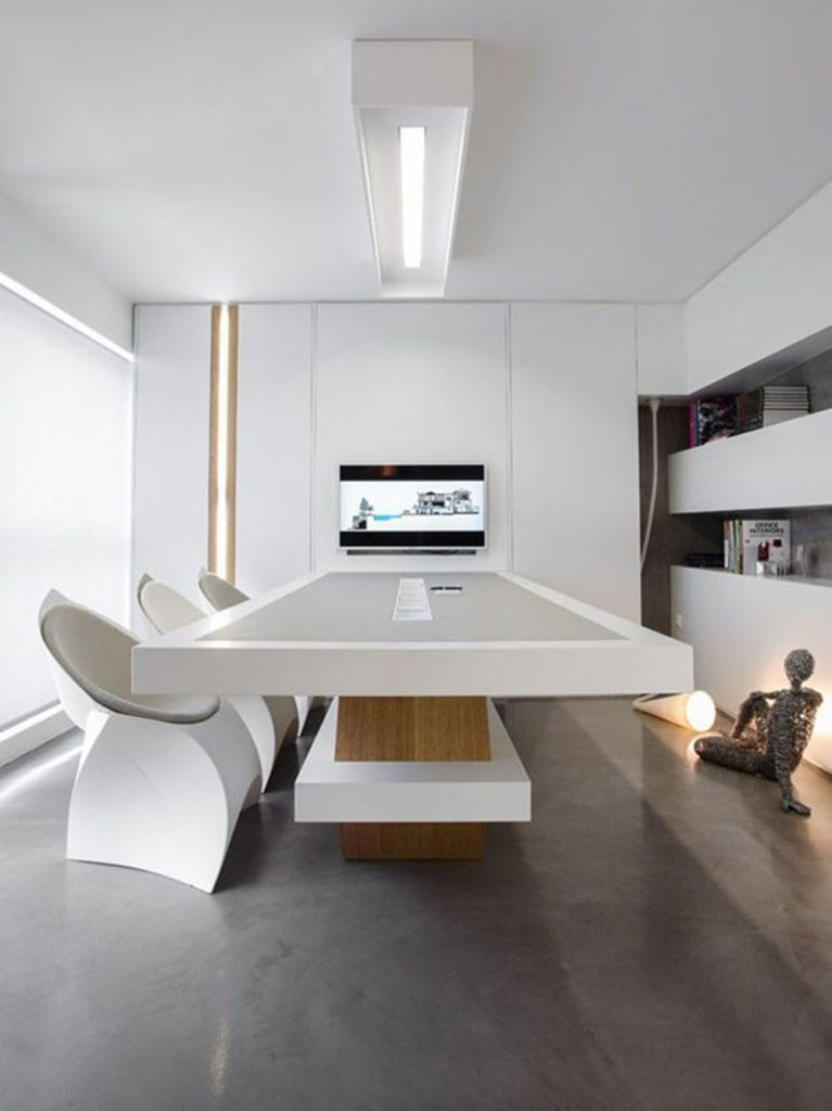 6 Designs Inspirations for Minimalist Office To Gain Productivity