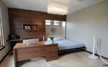 Contemporary Property Solutions for an Office-Guest Bedroom Combo!