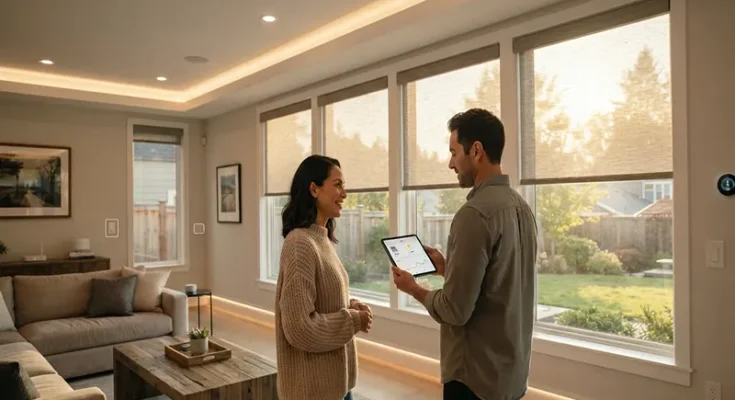 Cost of Installing Integrated Smart Lighting and Automated Window Shades