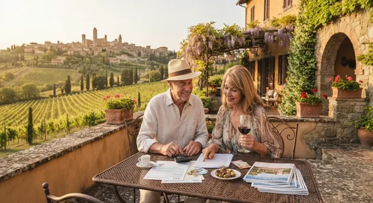 Cost of Living and Property Taxes for Retirees Buying a Villa in Tuscany
